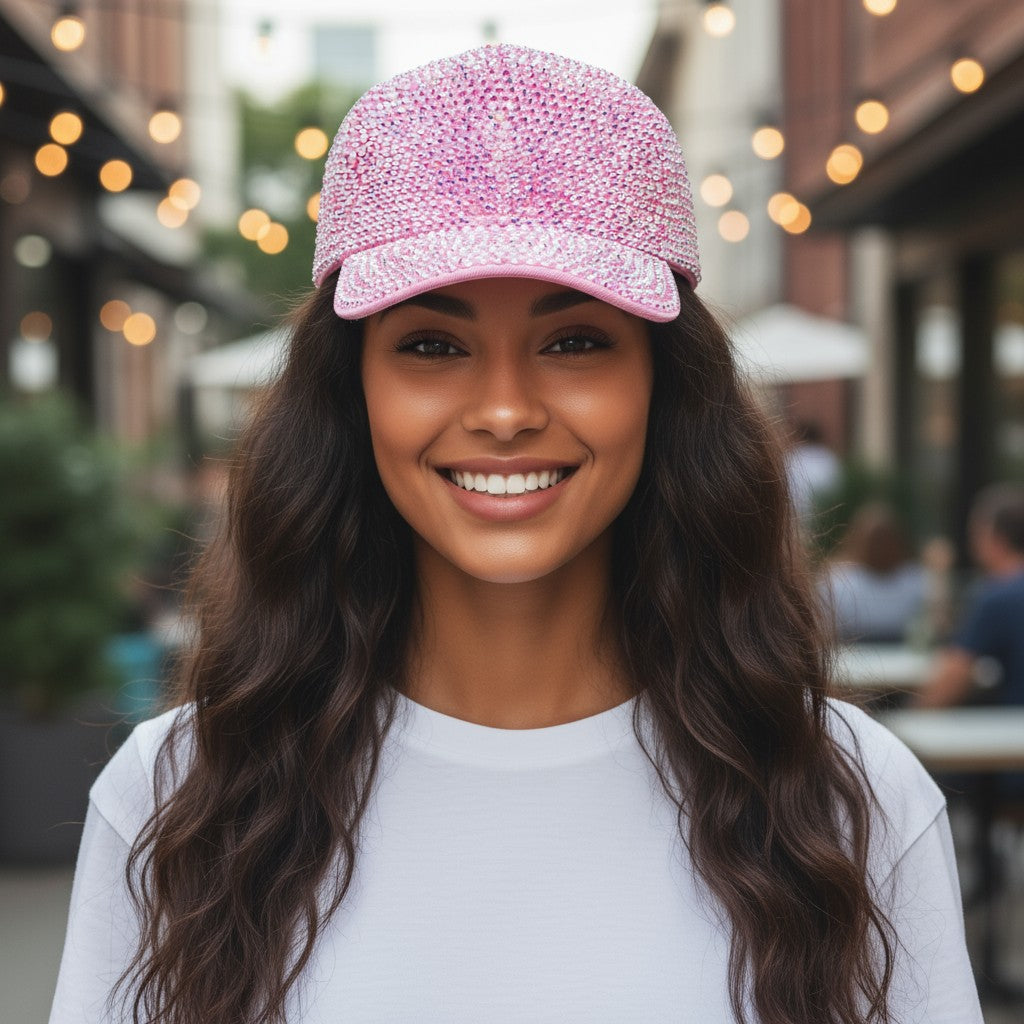 Full Stone Iconic Pink Baseball Cap